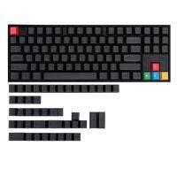 P82F 130ชิ้น Keycaps PBT แบบหนา CherryProfile สำหรับแป้นพิมพ์เชิงกลสำหรับเล่นเกม Keycap อุปกรณ์เสริมแป้นพิมพ์