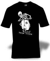 Fashion Hot VEsPA ZOMBIE Tshirt SCOOTER MOD ENTHUsIAsT CLAssIC TEE Hip Hop Trend Male Tops XS-6XL