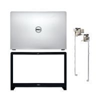 New For Dell Inspiron 15 55559 5555 5558 Laptop LCD Back Cover/Front Bezel/Hinges 07NNP1 7NNP1 0JFCP3 JFCP3 Silver Non Touch