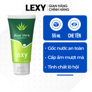 Chai 55ml Gel bôi trơn tinh chất lô hội Lexy Aloe SHELL CHÍNH HÃNG