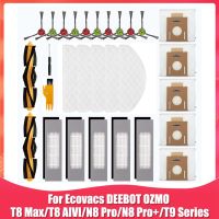 Replacement Parts for Ecovacs DEEBOT OZMO T8 Max T8 AIVI N8 Pro N8 Pro+ Robot Vacuum Cleaner Accessories Kit