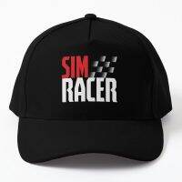 Sim Racing Or Sim Racer Checkered Flag F Baseball Cap Hat Solid Color Printed Fish Czapka Sport Black Boys Bonnet Mens Outdoor