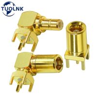 3Type/lot 2pcs/lot SMB PCB Mount Connector SMB Male Plug RF Coaxial Adapter SMB Female Jack Right Angle Solder PCB Panel 4 Pins