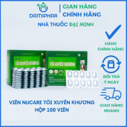 Viên Nucare Tỏi Xuyên Khương Hộp 100 Viên - Hỗ Trợ Ho Khan, Ho Có Đờm