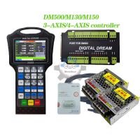 ▥ CNC Controller Handwheel 500Khz Motion G Code Wif Driver DM500 M130 M150 3-4 Axis Replaces DSP A11E User Button