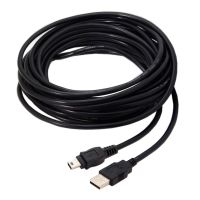 3M USB 2.0 Male to Mini 5pin Male Charging Data Transfer Extension Cable USB 2.0 Braided Shielded Long Cable 5P Computer Camera