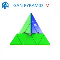 GAN Pyramid cube Magnetic 3X3X3 Magic cube GAN Pyramid cube 3x3x3 cubo Profissional Magnetic cube 3x3 pyramid GAN 3x3 Speed cube
