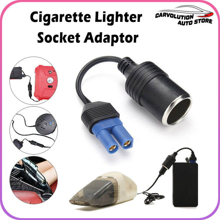 Cigarette Lighter Socket Adaptor For 12v 15a Ec 5 Car Jump Starter Battery Booster Power Bank 3057