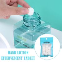 【cw】 10pcs/box Hands Soaps Tablets Paper Disposable Cleaning Flakes Washing Tablet Melt Effervescent B4R4