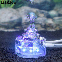 LITAKE อุปกรณ์สำหรับตู้ปลาตกแต่งตู้ปลาโคมไฟลูกโป่งไล่ระดับสีไฟ Led ใต้น้ำสีสันสดใส