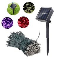 Garden Lights LED Lawn Lamps Waterproof Outdoor Solar Lamp Garden for Patio Decoration Holiday Party Luces Led Bulbs Lighting