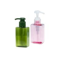 100ml 2Pcs Green Pink Refillable Plastic Split Charging Spray Bottles Home Furnishing Travel Shower Gel Cosmetic Empty Jars