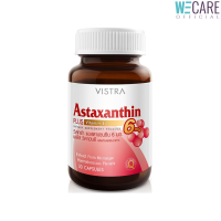 VISTRA ASTAXANTHIN 6 MG PLUS VITAMIN-E - วิสทร้า แอสตาแซนธิน 6 มก. พลัส วิตามินอี (30 เม็ด) [WEC]