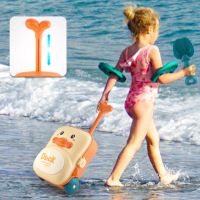 ป่าร้อน LIN431 - ✑ 2022 New Beach for Kids Trolley Suitcase Set Gifts