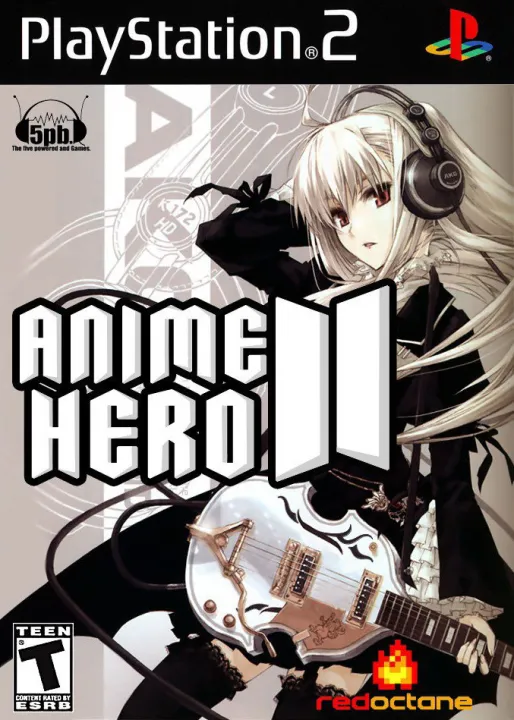 [PS2] Guitar Hero Anime Hero II Evolution (1 DISC) เกมเพลทู แผ่นก็อป