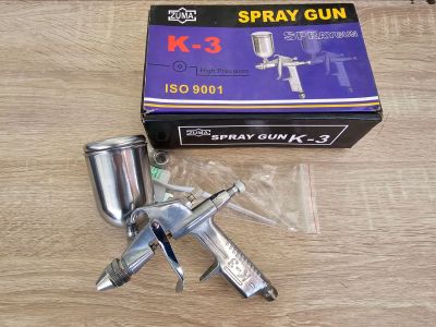 ZUMA กาพ่นสี กาพ่นสีหงาย รุ่น K-3 ( Air Spray Gun ) 200 cc ปรับหัวได้ กาพ่นสี ของแท้ สินค้าพร้อมส่ง