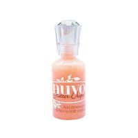 Nuvo กากเพชรหยดสีอะคริลิค3D ของเหลวกากเพชรแวววาวเศษการ์ดตกแต่งด้วยมือของศิลปินหมึกพิมพ์สี