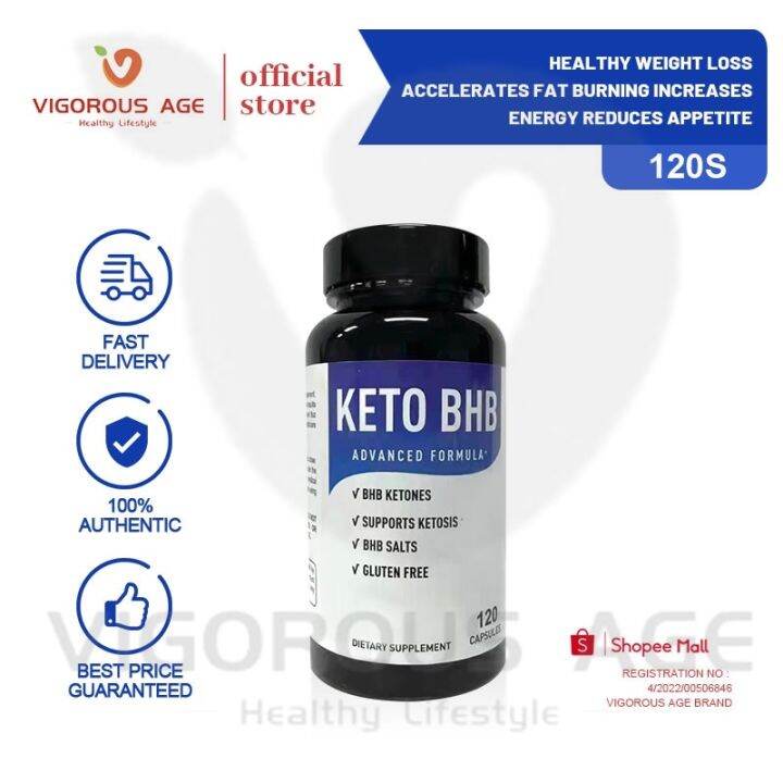 Vigorous Capsules Suppression Fat Burning Weight Loss Burners Lazada PH