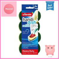 รีฟิลฟองน้ำพร้อมใยขัด VILEDA HANDI DISH 3x7.5 นิ้วSPONGE REFILLS VILEDA HANDI DISH 3X7.5IN **ราคารวม Vat แล้วค่ะ ไม่มีบวกเพิ่ม**