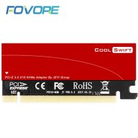 【☊HOT☊】 xuren5304977 Pci Express Ngff M2 Ssd Nvme 2280 M2สำหรับอะแดปเตอร์ X16 Pci E คีย์ M.2 Pci การ์ด Pcie พร้อมกล่องอลูมิเนียมเคสระบายความร้อน