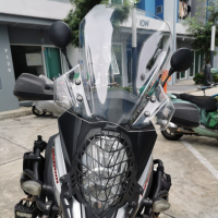 Allotmark อุปกรณ์เสริมรถจักรยานยนต์กระจกบังลม Deflector Protector สำหรับ Suzuki DL650 V-Strom DL 650 V Strom2017 2018 2019 2020 2021 2022