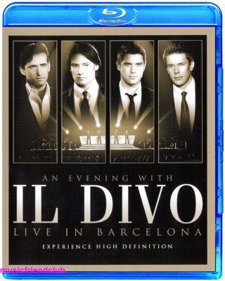 Bel canto actor Il Divo an evening live in Barcelona (Blu ray 25g)