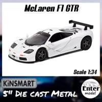 ??พร้อมส่ง?? KINSMART โมเดลรถเหล็ก​ รถสปอร์ท 1995 McLaren F1 GTR ยาว 12.5cm สเกล 1/34