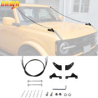 BAWA Hood Obstacle Eliminate Rope Protector Accessories For Ford Bronco 2021 2022 Deflect Low Hanging Branches Brush