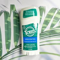 โรลออนสติ๊ก ระงับกลิ่น Deodorant Long Lasting, Unscented 64 g (Toms of Maine®)