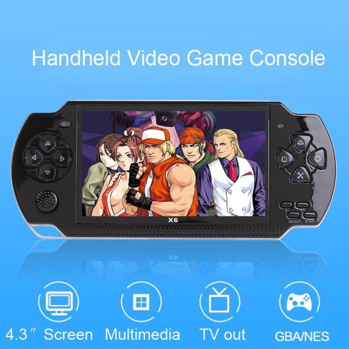 2023-new-updated-classic-4-3-8gb-handheld-game-x6-with-999-games-built-in-support-music-video-mp4-mp5-ebook