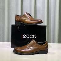 Original Ecco mens Fashion casual shoes Walking shoes Office shoes Work shoes Leather shoes XMD106