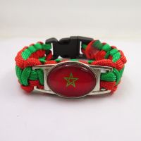 Infinity Love Morocco Flag Bracelets Fashion Handmade Morocco Men And Women Leather Bracelets Jewelry Freindship Gifts Replacement Parts