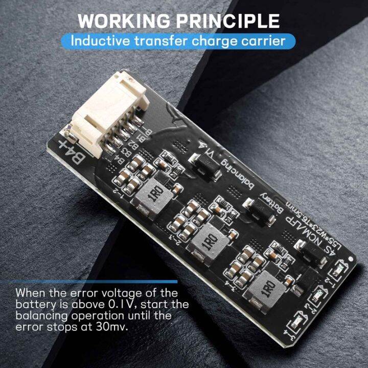 Equalizzatore Attivo Batteria Litio 16S 1.2A - BMS Induttivo Per Li-Ion E Lifepo4, Bilanciamento Automatico - Foto 11