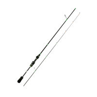 Catch.u UL Fishing Rod Ultra Light Carbon Fiber Spinningcasting Fishing Rods Ultra Soft Solid Pole Top 2 Section LW2-8g