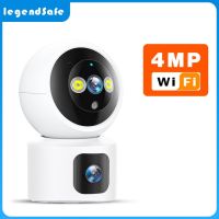 6mp 4mp Hd เลนส์คู่ขนาดเล็กสำหรับเด็กเล็กกล้อง Wifi Ptz ติดตามอัตโนมัติภายในอาคารกล้องรักษาความปลอดภัย Cctv ที่บ้าน Icam365วิดีโอ Ip