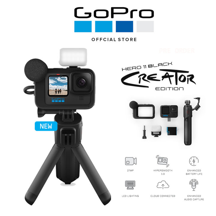 GoPro HERO11 Black Creator Edition Package 5.3K Video and 27MP