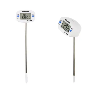 1pc Electronic Probe Thermometer For Kitchen Oil, Bbq, Baking