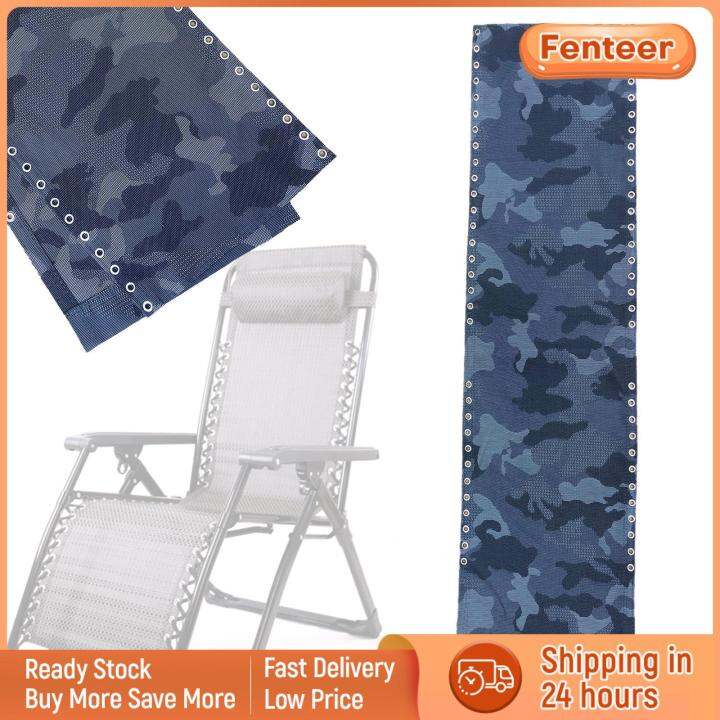 Fenteer Breathable Recliner Cloth Lounger Replacement Cloth for Patio