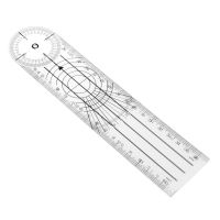 kiss*Userful Multi-Ruler 360 Degree Goniometer Angle Spinal Ruler CMINCH