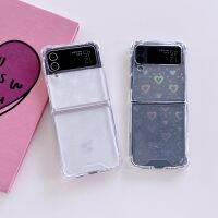 เคสโทรศัพท์ Fold5 NLWVXLaser Love Z เหมาะสำหรับ ZFlip4 Samsung Galaxy/เคสป้องกัน3/2