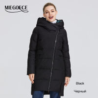 MIEGOFCE 2021 Winter Collection Womens Warm Jacket Made With Real Bio Parka Women Windproof Stand-Up Collar With Hood Coat