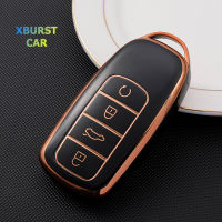 4ปุ่ม TPU Shell Fob สำหรับ Chery Tiggo 8 PLUS 8 Pro 7 Pro Arrizo 5 PLUS 2021ฝาครอบรถผู้ถือกระเป๋าอุปกรณ์เสริม