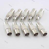 10pcs RCA Female to BNC Female Connector Audio Video Adapter for CCTV Camera Surveillance accessories YB21TH