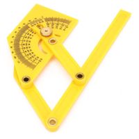 Plastic Pointer Protractor 180 Degree Angle Ruler Woodworking Measuring Carpenter Tool Plastic Protractor