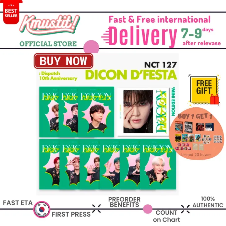 【2022 NEW】DICON MINI NCT 127 DICON Dfesta mini edition nct127 nct 127