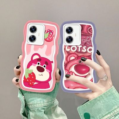 เคส Hp C53 Realme C55 C25 10 C30 C31 C33 C35 C21Y C25Y C11 2021 C15ขอบตะเข็บ C17 C12 C3 C2 8i 7i 5 5i 6i 7 Pro Narzo 50A การ์ตูน TPU เคสลูกคลื่นเคสโทรศัพท์ลายคลื่น Caiweiqi