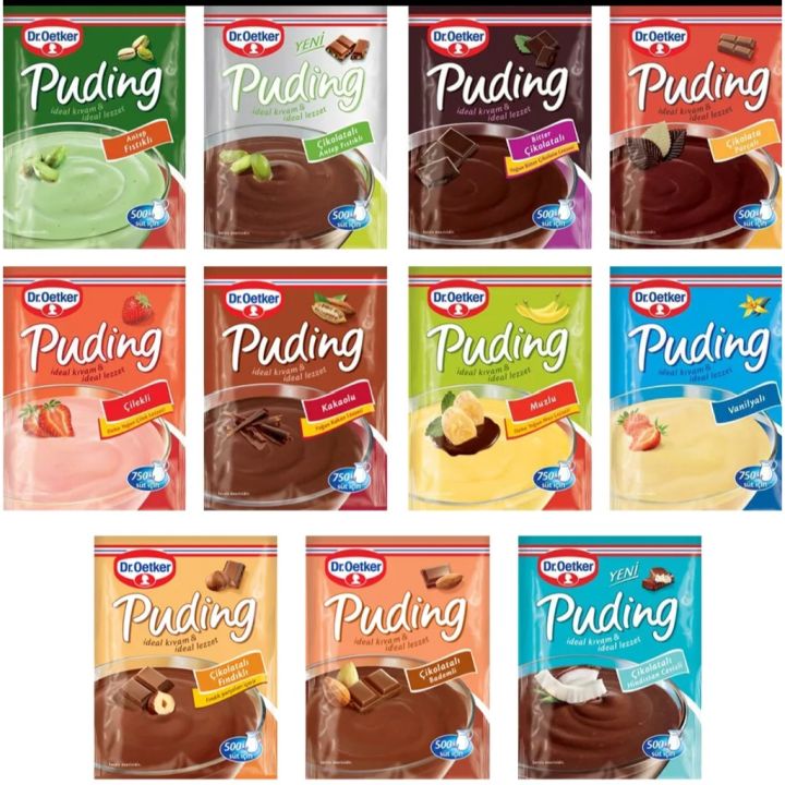 turkish-foods-พุดดิ้ง-ผงพุดดิ้ง-pudding-powder-แบรนด์-dr-oetker-สินค้าจากตุรกี-turkey-strawberry