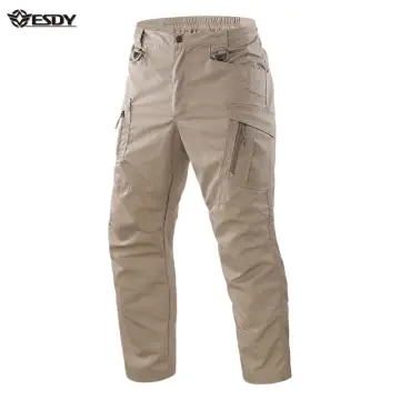 Thoshine Brand Men Cargo Pants Camouflage Military Trousers