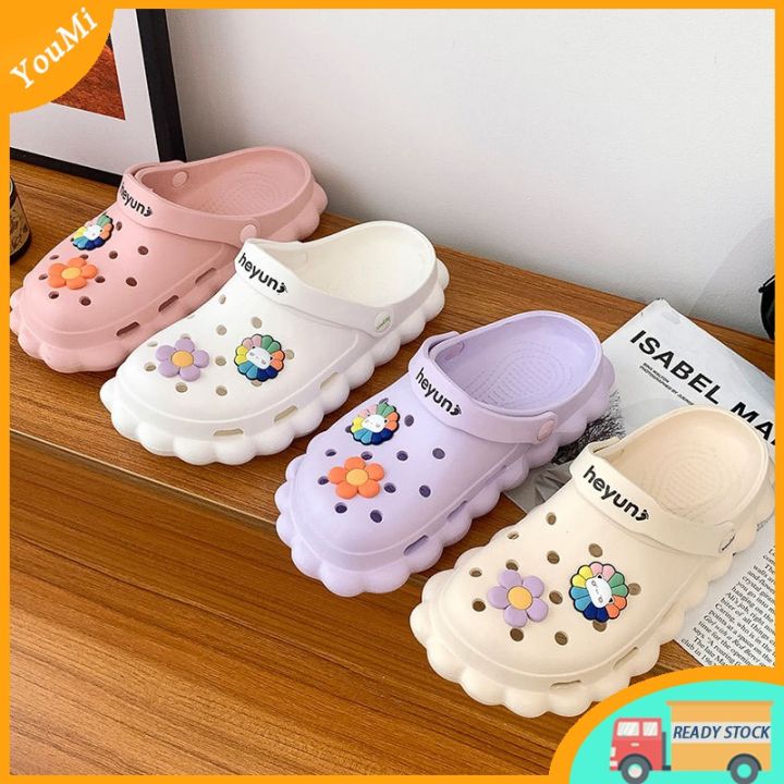 crocs-รองเท้าครอส-รองเท้าครอสแท้-รองเท้าแฟชั่นใหม่-ins-2021-รองเท้าแตะสำหรับผู้หญิง