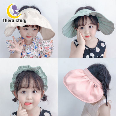 TH หมวกเปลือกด้านบนสำหรับเด็ก,หมวกกันแดดสำหรับเด็กผู้ชายและเด็กผู้หญิงหมวกปีกกว้างระบายอากาศได้ดีหมวกพ่อแม่-ลูก